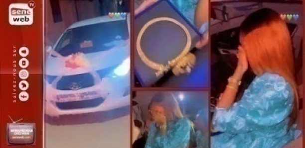 Les larmes de Fatel Sow après le warougar de Ngaaka Blindé: une voiture, une parure en or et ...