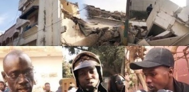 Effondrement d’un immeuble à Khar Yalla : Les riverains retracent le film du drame