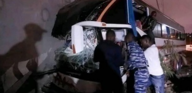 CAN 2023 : accident d'un autocar transportant des journalistes de retour de Yamoussoukro