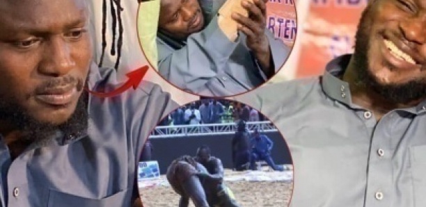 Gravement blessé à la main, Modou Lo jubile après sa victoire contre Boy Niang. Regardez ! (vidéo)