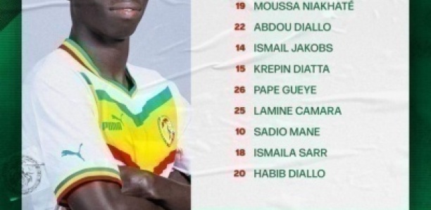 Guinée vs Sénégal : Le 11 de départ des « Lions », Lamine Camara et Pape Gueye vers le banc
