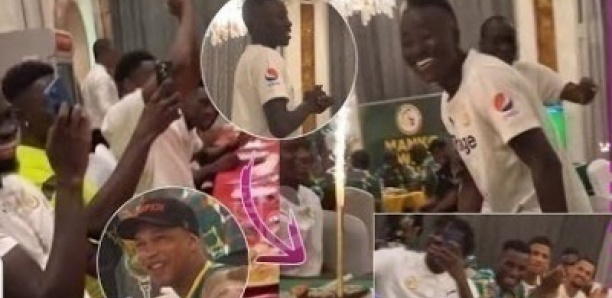 LES LIONS FÊTAIENT L'ANNIVERSAIRE DE PAPE GUEYE