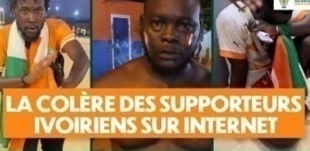 LA COLÈRE DES SUPPORTEURS IVOIRIENS SUR INTERNET