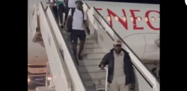 (Vidéo) Foot: Regardez l’arrivée des Lions du Sénégal à Dakar