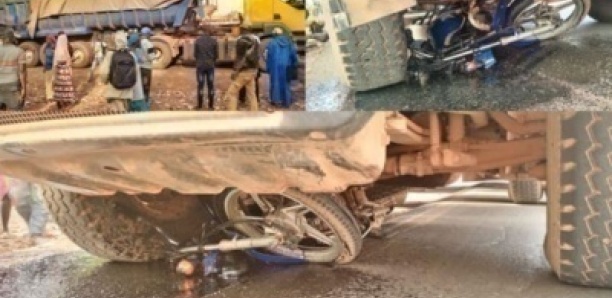 Kédougou / Urgent : une collision entre un camion et une moto TVS fait 02 morts