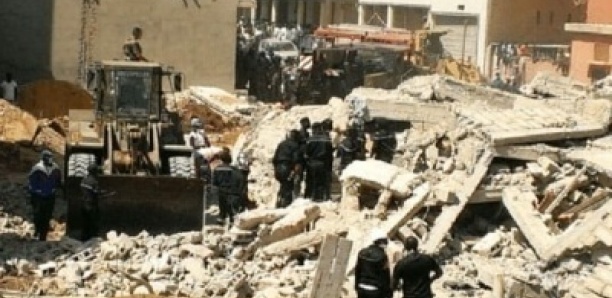 Effondrement d'un immeuble à Khar Yalla : le bilan s'est alourdi