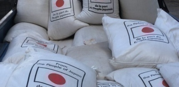 Le Japon fait un don de 4.800 tonnes de riz au Sénégal