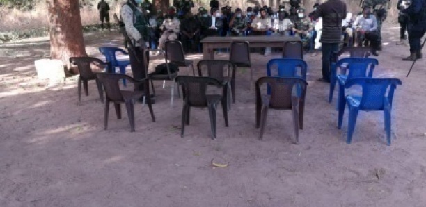 Libération des 7 soldats sénégalais : la cérémonie est cours dans un maquis en Casamance