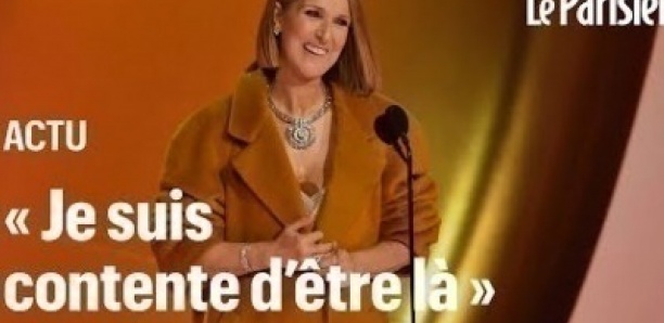 Céline Dion fait une apparition surprise aux Grammy Awards pour remettre un prix à Taylor Swift