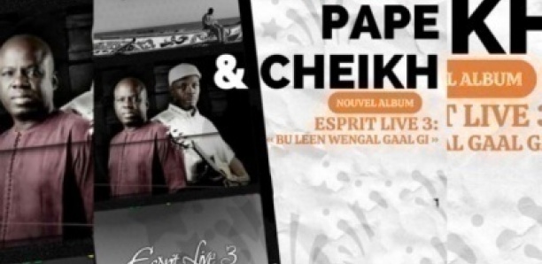 Décés de Cheikh du groupe Pape et Cheikh: la sortie de l'Album Esprit Live 3 reportée!