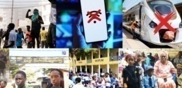 Situation sociopolitique du Sénégal : Marche interdite, débrayage, suspension de l'internet, du Ter, un