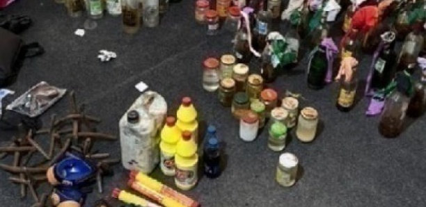 Foret de Mbao: Saisie d'un lot de cocktails Molotov et 2 bouteilles de 20 litres remplies d'essence