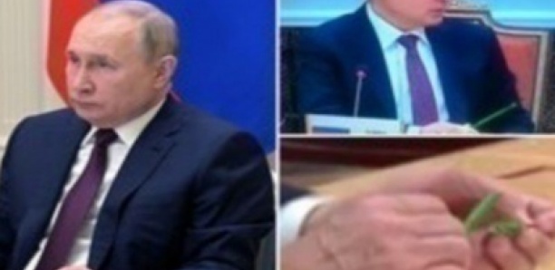 Poutine casse un crayon lors des pourparlers avec l’Ukraine, révélant une « anxiété » secrète et de la rage