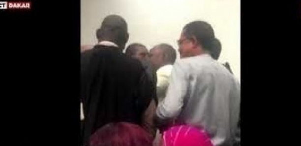 Palais de justice : Les premières images de Sonko et Mame Mbaye Niang dans la salle d’audience