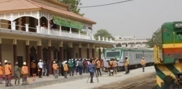 Gare ferroviaire de Thiès : reprise du trafic après le blocage des trains par les cheminots retraités