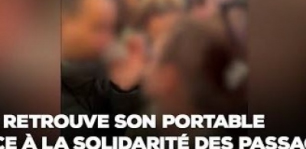 Elle retrouve son portable grâce a la solidarité des passagers