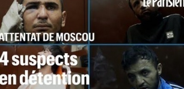 Attaque de Moscou : les quatre assaillants présumés placés en détention provisoire pour « terrorisme
