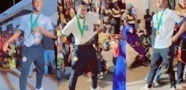 Les pas de danse de Amara diouf qui va détrôner pape abou cissé et gana Gueye en équipe nationale