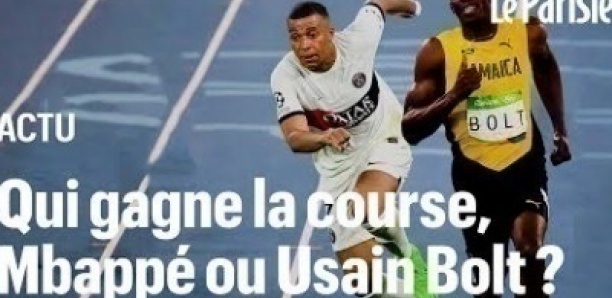 Kylian Mbappé accepte de courir un 100 m contre Usain Bolt