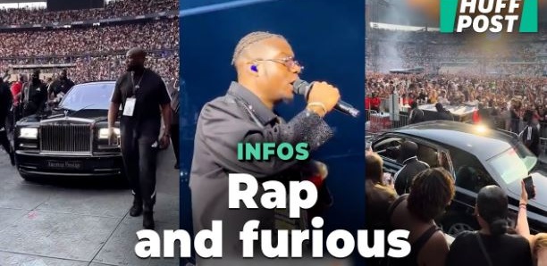 Pour son concert au Stade de France, Ninho s’offre une arrivée en Rolls-Royce