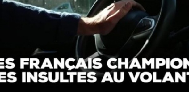 Les Français champions d'Europe des insultes au volant