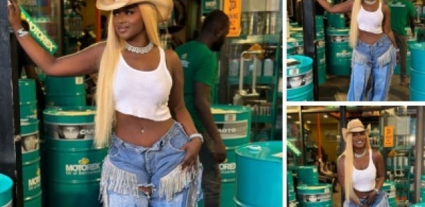 Mia Guissé adopte un look cowgirl urbain pour un clip