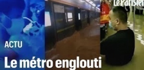 «De l’eau jusqu’au cou»: l'enfer des passagers du métro de Zhengzhou