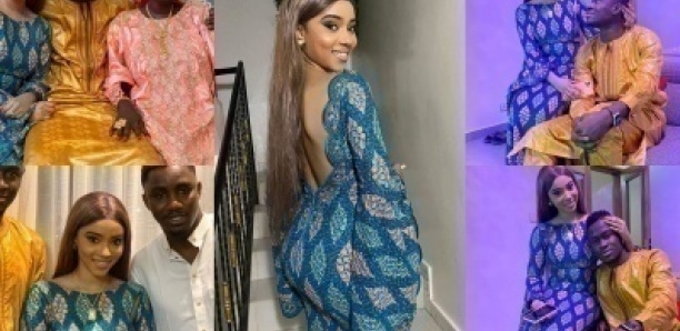 Tabaski-2020 : Chic et Glamour, Racky Aidara s’affiche heureuse avec son époux
