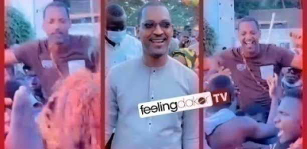 Mame Boye DIAO se déguise en Kankourang à Kolda
