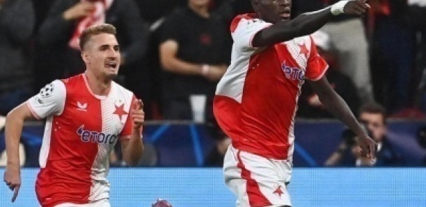Ligue des champions : El Hadji Youssoupha Mbodji brille avec le Slavia Prague