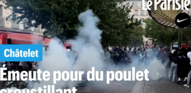 Un influenceur promet 1000 poulets croustillants, la police disperse 3000 personnes à Châtelet