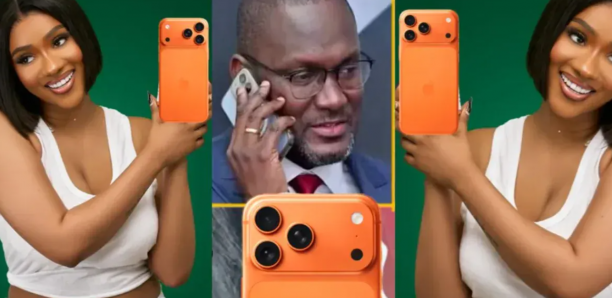 Racky Aïdara exprime sa joie sur les réseaux après un cadeau de son mari Doro Gaye: un iPhone 17 pro max