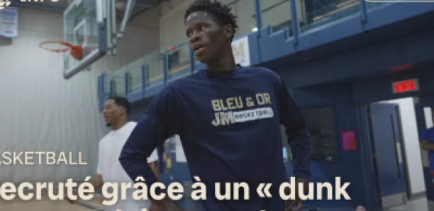Du Sénégal au Québec, Sébastien Ndour rêve à la NBA