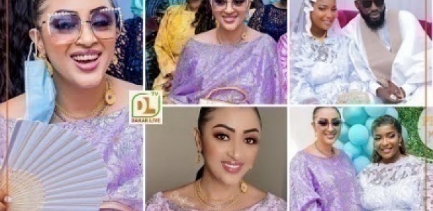 Baptême de ndiogou mbaye admirez le sagnsé époustouflant de sokhna aidara la femme de wally seck