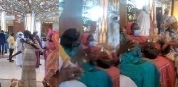 Entourée et chantée par ses griottes, Mariéme faye Sall en toute discrétion à Dubai