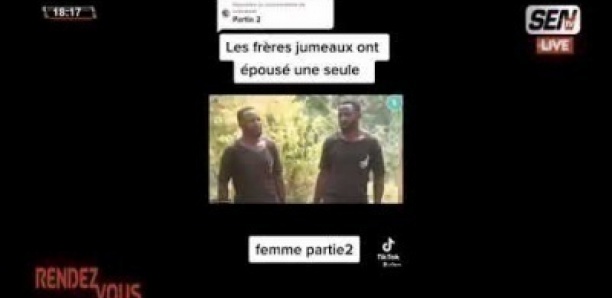 Des Frères Jumeaux Qui Epousent Une Seule Femme