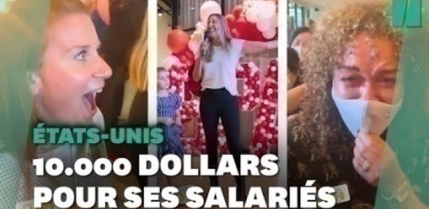 États-Unis, cette cheffe d’entreprise offre 10.000 dollars et un voyage à tous ses salariés