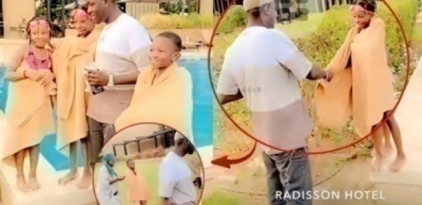 Le geste noble de ngaaka blindé envers ses enfants devant leur maman au Radisson hotel blu