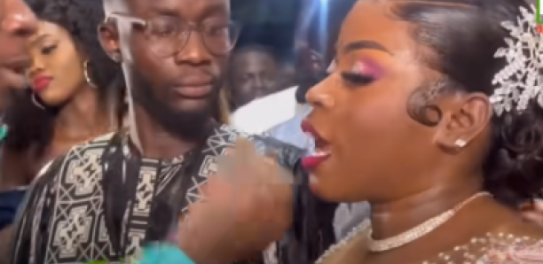 (Vidéo) : – Le mari de Maman Vulgaire crée une bonne ambiance au mariage