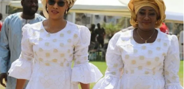 En image: Les deux épouses de Adama Barrow avant et après qu&#39;il ne soit...