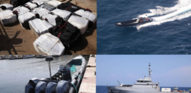 Lutte contre le trafic de drogue : encore 690 kg de cocaïne saisis au large de nos côtes