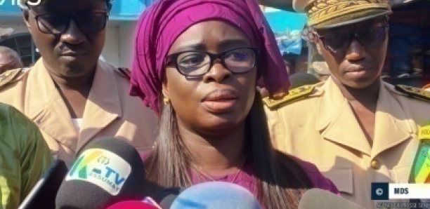 Incendie au marché Boucotte de Ziguinchor : Thérèse Diouf Faye remet une enveloppe de 50 millions F Cfa et 10 tonnes de riz aux sinistrés