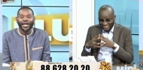 (Vidéo) – La réaction hilarante de Pape Cheikh Diallo sur le costume de Oustaz Modou Fall