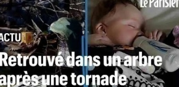 États-Unis : un bébé emporté par une tornade retrouvé vivant dans un arbre
