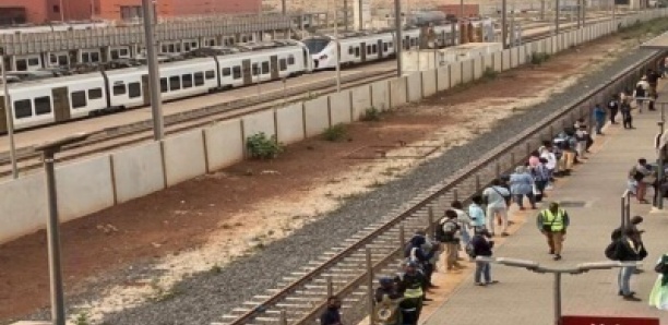 Le TER bloqué : Un individu heurté, à hauteur de Keur Mbaye Fall