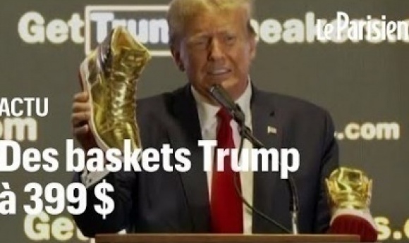 Trump Lance Des Baskets Après Sa Condamnation à 355 Millions De Dollars D'amende