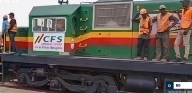Transport ferroviaire : un 2e essai sur le tronçon Thiès-Tambacounda jugé concluant