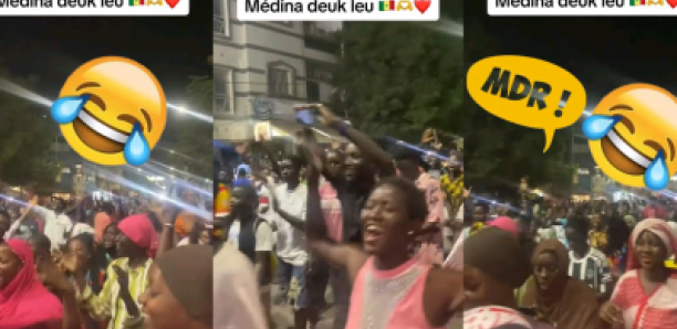 Vidéo : Quand Médina fête la défaite de la Guinée