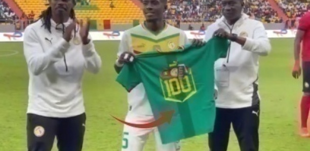 100éme sélection : GANA GUEYE honoré avec...