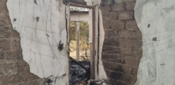 Tambacounda : Les images de l'incendie de l'hôpital de Bala